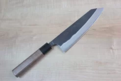 Fu-Rin-Ka-Zan Aogami Super Kurouchi Series FAB-6W Bunka 185mm (7.2 Inch, Octagon Shaped Walnut Wood Handle)