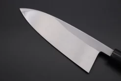 Fu-Rin-Ka-Zan Kurouchi White Steel No.2 Series Deba (Oval Shaped Magnolia Wood Handle With Water Buffalo Ferrules, 165mm And 180mm) -Knife Sale Shop fu rin ka zan deba fu rin ka zan kurouchi white steel no 2 series deba oval shaped magnolia wood handle with water buffalo ferrules 165mm and 180mm 42914015150363 scaled