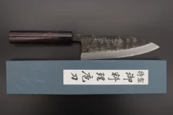 Fu-Rin-Ka-Zan Kurouchi White Steel No.2 Series Deba (Oval Shaped Red-Sandal Wood Handle With Black Pakka Wood Ferrules, 165mm And 180mm) 16 Fu-Rin-Ka-Zan Kurouchi White Steel No.2 Series Deba (Oval Shaped Red-Sandal Wood Handle With Black Pakka Wood Ferrules, 165mm And 180mm) -Knife Sale Shop fu rin ka zan deba fu rin ka zan kurouchi white steel no 2 series deba oval shaped red sandal wood handle with black pakka wood ferrules 165mm and 180mm 42914030485787 scaled