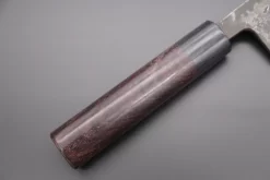 Fu-Rin-Ka-Zan Kurouchi White Steel No.2 Series Deba (Oval Shaped Red-Sandal Wood Handle With Black Pakka Wood Ferrules, 165mm And 180mm) 11 Fu-Rin-Ka-Zan Kurouchi White Steel No.2 Series Deba (Oval Shaped Red-Sandal Wood Handle With Black Pakka Wood Ferrules, 165mm And 180mm) -Knife Sale Shop fu rin ka zan deba fu rin ka zan kurouchi white steel no 2 series deba oval shaped red sandal wood handle with black pakka wood ferrules 165mm and 180mm 42914030780699 scaled