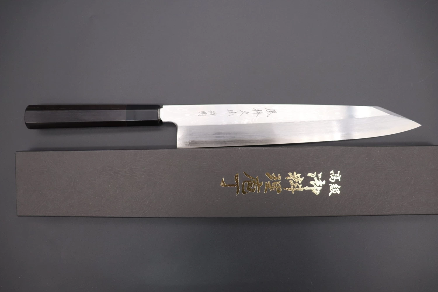 Fu-Rin-Ka-Zan Limited, Blue Steel No.1 Suminagashi Kiritsuke 270mm (10.6inch) (FSO-8) 9 Fu-Rin-Ka-Zan Limited, Blue Steel No.1 Suminagashi Kiritsuke 270mm (10.6inch) (FSO-8) - Image 9