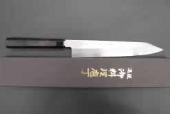 Fu-Rin-Ka-Zan Limited, (FSO-6SE) White Steel No.1 Kiritsuke 240mm (9.4inch, Octagon Shaped Ebonywood Handle) -Knife Sale Shop fu rin ka zan kiritsuke fu rin ka zan limited fso 6se white steel no 1 kiritsuke 240mm 9 4inch octagon shaped ebonywood handle 41797998903579 scaled