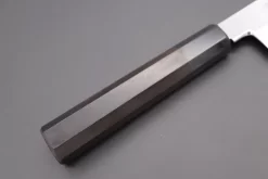 Fu-Rin-Ka-Zan Limited, (FSO-6SE) White Steel No.1 Kiritsuke 240mm (9.4inch, Octagon Shaped Ebonywood Handle) -Knife Sale Shop fu rin ka zan kiritsuke fu rin ka zan limited fso 6se white steel no 1 kiritsuke 240mm 9 4inch octagon shaped ebonywood handle 41797999067419 scaled