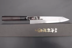 Fu-Rin-Ka-Zan Limited, (FSO-6SEP) White Steel No.1 Kiritsuke 240mm (9.4inch, Octagon Shaped Ebonywood Handle, Mirror Polished Blade) -Knife Sale Shop fu rin ka zan kiritsuke fu rin ka zan limited fso 6sep white steel no 1 kiritsuke 240mm 9 4inch octagon shaped ebonywood handle mirror polished blade 41798005293339 scaled