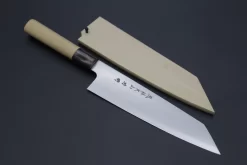 Fu-Rin-Ka-Zan R-2 Clad Wa Series Kiritsuke (210mm To 270mm, 3 Sizes, D-Shaped Magnolia Wood Handle)