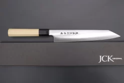 Fu-Rin-Ka-Zan R-2 Clad Wa Series Special Kiritsuke-Slicer (240mm And 270mm, 2 Sizes, Narrower Blade Width, Octagon Shaped Magnolia Wood Handle) 15 Fu-Rin-Ka-Zan R-2 Clad Wa Series Special Kiritsuke-Slicer (240mm And 270mm, 2 Sizes, Narrower Blade Width, Octagon Shaped Magnolia Wood Handle) -Knife Sale Shop fu rin ka zan kiritsuke fu rin ka zan r 2 clad wa series special kiritsuke slicer 240mm and 270mm 2 sizes narrower blade width octagon shaped magnolia wood handle 41774674379035 scaled