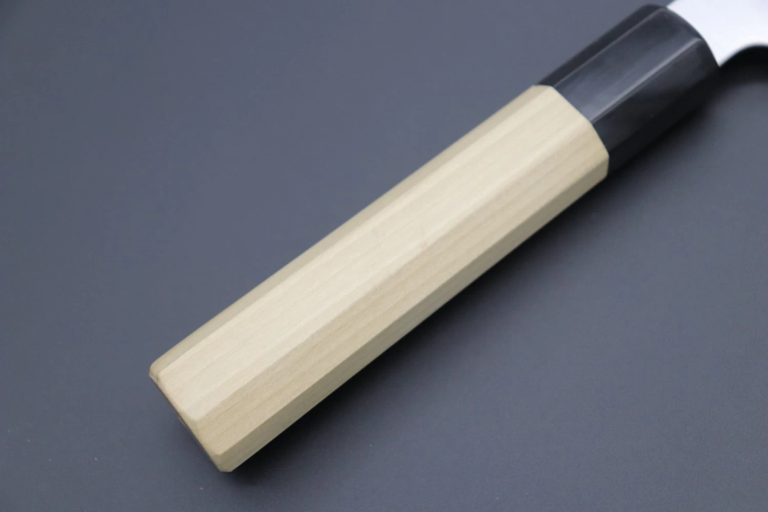 Fu-Rin-Ka-Zan R-2 Clad Wa Series Special Kiritsuke-Slicer (240mm And 270mm, 2 Sizes, Narrower Blade Width, Octagon Shaped Magnolia Wood Handle) 3 Fu-Rin-Ka-Zan R-2 Clad Wa Series Special Kiritsuke-Slicer (240mm And 270mm, 2 Sizes, Narrower Blade Width, Octagon Shaped Magnolia Wood Handle) - Image 3