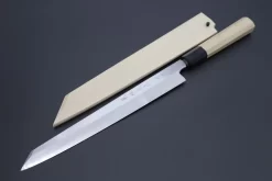 Fu-Rin-Ka-Zan Hon Kasumi Series Blue Steel No.2 FB-KYL "Left Handed Version" Kiritsuke Yanagiba 270mm (10.6 Inch)