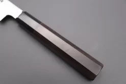 Fu-Rin-Ka-Zan Limited, Blue Steel No.1 Suminagashi Kiritsuke Yanagiba (270mm To 300mm, 2 Sizes, Octagon Shaped Ebonywood Handle) -Knife Sale Shop fu rin ka zan kiritsuke yanagiba fu rin ka zan limited blue steel no 1 suminagashi kiritsuke yanagiba 270mm to 300mm 2 sizes octagon shaped ebonywood handle 42802089820443 scaled