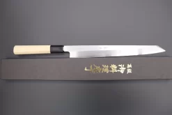 Fu-Rin-Ka-Zan Limited, (FSO-86) Hon Kasumi White Steel No.1 Kiritsuke Yanagiba 270mm(10.6 Inch, Octagonal Magnolia Wood Handle) -Knife Sale Shop fu rin ka zan kiritsuke yanagiba fu rin ka zan limited fso 86 hon kasumi white steel no 1 kiritsuke yanagiba 270mm 10 6 inch octagonal magnolia wood handle 42272738705691 scaled