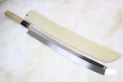 Fu-Rin-Ka-Zan Limited, Solid VG-10 Special Order Made FSO-75 Sakimaru Takohiki 390mm (Curved Blade Version, Perfectly Mirror Polished)