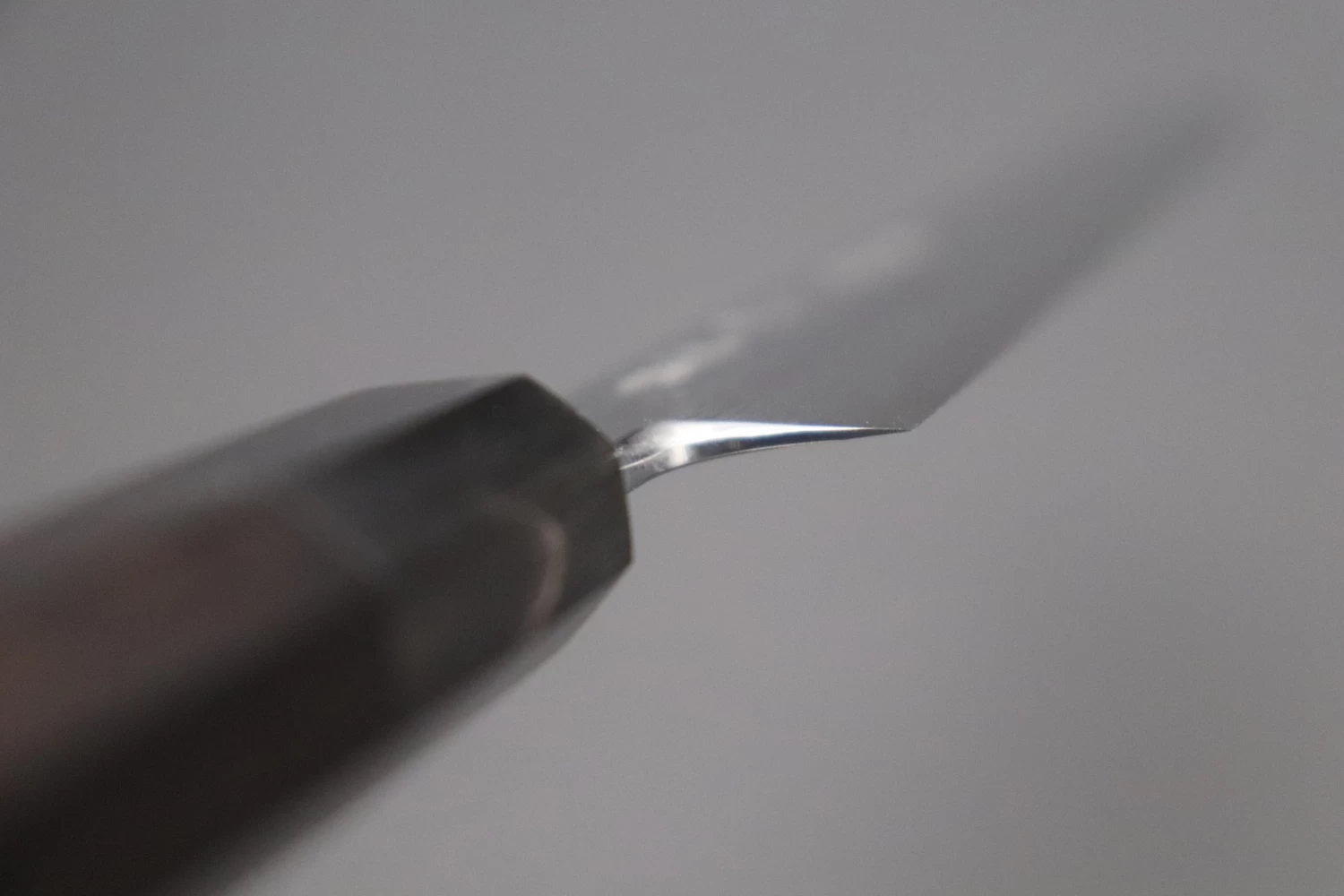 Fu-Rin-Ka-Zan Limited, Blue Steel No.1 Suminagashi FSO-B1SA Sakimaru Takohiki 300mm (Octagon Shaped Ebonywood Handle) 4 Fu-Rin-Ka-Zan Limited, Blue Steel No.1 Suminagashi FSO-B1SA Sakimaru Takohiki 300mm (Octagon Shaped Ebonywood Handle) - Image 4