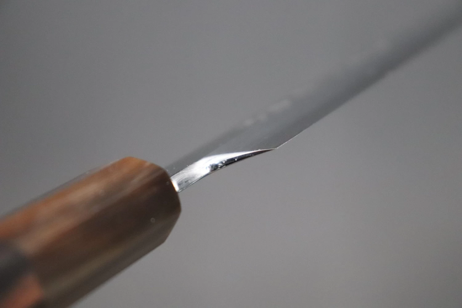 Fu-Rin-Ka-Zan Limited, FSO-100 Hon Kasumi Blue Steel No.1 Sakimaru Takohiki 300mm (11.8 Inch, Octagonal Ebonywood Handle) 4 Fu-Rin-Ka-Zan Limited, FSO-100 Hon Kasumi Blue Steel No.1 Sakimaru Takohiki 300mm (11.8 Inch, Octagonal Ebonywood Handle) - Image 4