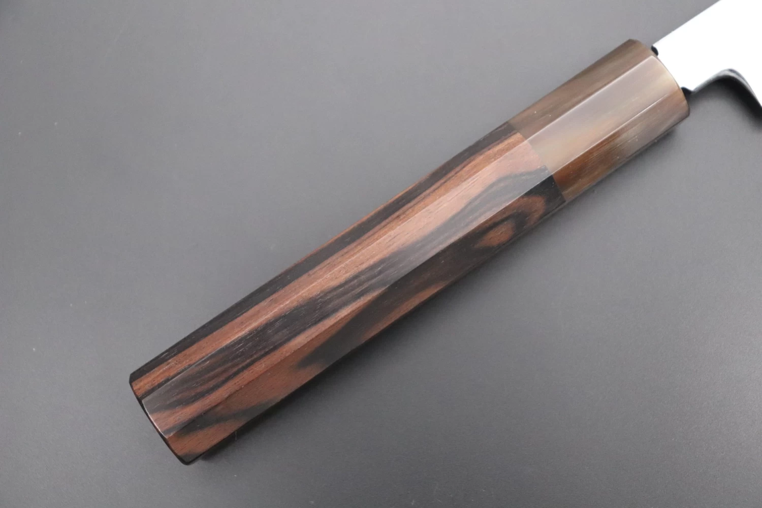 Fu-Rin-Ka-Zan Limited, FSO-100 Hon Kasumi Blue Steel No.1 Sakimaru Takohiki 300mm (11.8 Inch, Octagonal Ebonywood Handle) 3 Fu-Rin-Ka-Zan Limited, FSO-100 Hon Kasumi Blue Steel No.1 Sakimaru Takohiki 300mm (11.8 Inch, Octagonal Ebonywood Handle) - Image 3