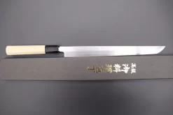 Fu-Rin-Ka-Zan Limited, FSO-13M Blue Steel No.1 Suminagashi Sakimaru Takohiki 270mm (10.6 Inch) 16 Fu-Rin-Ka-Zan Limited, FSO-13M Blue Steel No.1 Suminagashi Sakimaru Takohiki 270mm (10.6 Inch) -Knife Sale Shop fu rin ka zan sakimaru takohiki fu rin ka zan limited fso 13m blue steel no 1 suminagashi sakimaru takohiki 270mm 10 6 inch 42802067407131 scaled