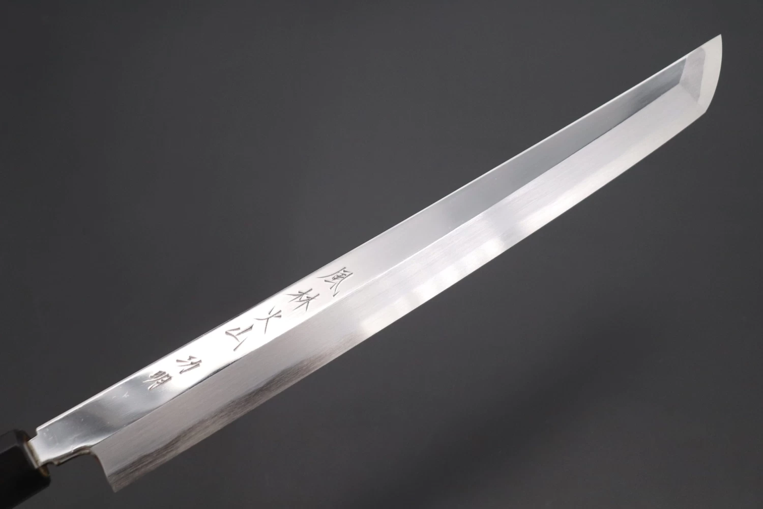 Fu-Rin-Ka-Zan Limited, Hon Kasumi Blue Steel No.1 Sakimaru Takohiki 270mm (Perfectly Mirror Polished Blade, 10.6 Inch, FSO-64) 2 Fu-Rin-Ka-Zan Limited, Hon Kasumi Blue Steel No.1 Sakimaru Takohiki 270mm (Perfectly Mirror Polished Blade, 10.6 Inch, FSO-64) - Image 2