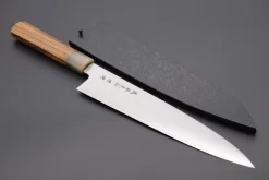 Fu-Rin-Ka-Zan HAP-40 Series Wa Gyuto (210mm To 270mm, 3 Sizes, Octagonal Bocote Wood Handle With Water Buffalo Horn Ferrule) -Knife Sale Shop fu rin ka zan wa gyuto fu rin ka zan hap 40 series wa gyuto 210mm to 270mm 3 sizes octagonal bocote wood handle with water buffalo horn ferrule 40733775266075 scaled