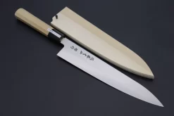 Fu-Rin-Ka-Zan Limited, Sweden Stainless Steel Wa Series “Hammer Forged” Wa Gyuto (240mm To 300mm, 3 Sizes)