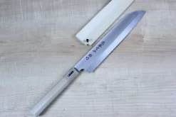 Fu-Rin-Ka-Zan Pure Sweden Stainless Steel Wa Series Kamagata Wa Gyuto 240mm (Single Bevel Edge)