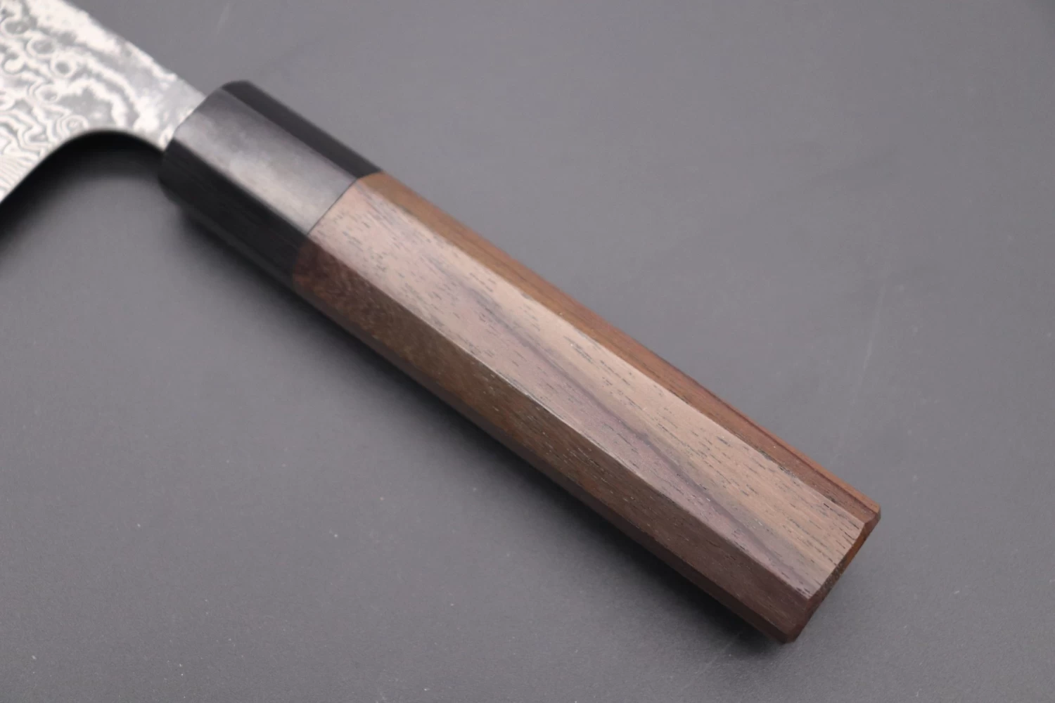 Fu-Rin-Ka-Zan R-2 Damascus Wa Series Wa Gyuto (180mm To 240mm, 3 Sizes, Octagon Shaped Red-Sandalwood Handle) 7 Fu-Rin-Ka-Zan R-2 Damascus Wa Series Wa Gyuto (180mm To 240mm, 3 Sizes, Octagon Shaped Red-Sandalwood Handle) - Image 7