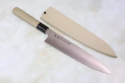 Fu-Rin-Ka-Zan ZDP-189 Wa Series Wa Gyuto (210mm To 270mm, 3 Sizes, Octagon Shaped Magnolia Wood Handle)