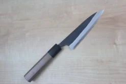 Fu-Rin-Ka-Zan Aogami Super Kurouchi Series Wa Petty (120mm And 150mm, 2 Sizes, Octagon Shaped Walnut-Wood Handle)