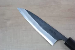 Fu-Rin-Ka-Zan Aogami Super Kurouchi Series Wa Petty (120mm And 150mm, 2 Sizes, Octagon Shaped Walnut-Wood Handle) -Knife Sale Shop fu rin ka zan wa petty fu rin ka zan aogami super kurouchi series wa petty 120mm and 150mm 2 sizes octagon shaped walnut wood handle 3839638274145 scaled