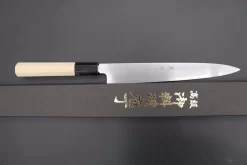 Fu-Rin-Ka-Zan White Steel No.2 Hon Kasumi Wa Series Wa Petty 210mm (8.2 Inch) -Knife Sale Shop fu rin ka zan wa petty fu rin ka zan white steel no 2 hon kasumi wa series wa petty 210mm 8 2 inch 41813202731291 scaled