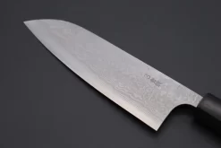 Fu-Rin-Ka-Zan Aogami Super Custom Damascus Series FASD-3 Wa Santoku 165mm (6.4 Inch, Octagonal Red-Sandalwood Handle) -Knife Sale Shop fu rin ka zan wa santoku fu rin ka zan aogami super custom damascus series fasd 3 wa santoku 165mm 6 4 inch octagonal red sandalwood handle 40824352637211 scaled