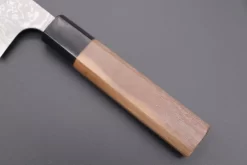 Fu-Rin-Ka-Zan Aogami Super Custom Damascus Series FASD-3W Wa Santoku 165mm (6.4 Inch, Octagonal Walnut Wood Handle) -Knife Sale Shop fu rin ka zan wa santoku fu rin ka zan aogami super custom damascus series fasd 3w wa santoku 165mm 6 4 inch octagonal walnut wood handle 42391831609627 scaled