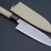 Fu-Rin-Ka-Zan Hon Kasumi Gingami No.3 FG3-2 Wa Santoku 180mm (7 Inch, Double Bevel Edge)