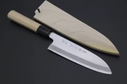 Fu-Rin-Ka-Zan Hon Kasumi Series FBS-2 Blue Steel No.2 Wa Santoku 180mm (7inch) (Single Bevel Edge)