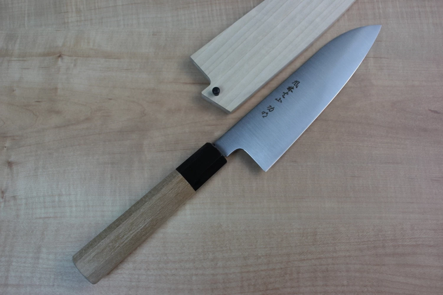 Fu-Rin-Ka-Zan Pure Sweden Stainless Steel Wa Series Wa Santoku 180mm 1 Fu-Rin-Ka-Zan Pure Sweden Stainless Steel Wa Series Wa Santoku 180mm