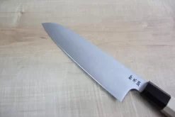 Fu-Rin-Ka-Zan R-2 Clad Wa Series FR2-3SA Wa Santoku 190mm (7.4inch, Octagon Shaped Magnolia Wood Handle) -Knife Sale Shop fu rin ka zan wa santoku fu rin ka zan r 2 clad wa series fr2 3sa wa santoku 190mm 7 4inch 5608168489057 scaled