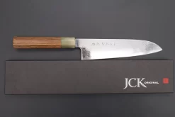 Fu-Rin-Ka-Zan R-2 Damascus Wa Series FRD-SB Wa Santoku 190mm (7.4 Inch, Octagon Shaped Bocote Wood Handle) -Knife Sale Shop fu rin ka zan wa santoku fu rin ka zan r 2 damascus wa series frd sb wa santoku 190mm 7 4 inch octagon shaped bocote wood handle 41766892568859 scaled