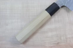 Fu-Rin-Ka-Zan R-2 Damascus Wa Series Wa Santoku 190mm (7.4 Inch, Octagon Shaped Magnolia Wooden Handle, FRD-S) -Knife Sale Shop fu rin ka zan wa santoku fu rin ka zan r 2 damascus wa series wa santoku 190mm 7 4 inch octagon shaped magnolia wooden handle frd s 2532908204129 scaled