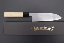 Fu-Rin-Ka-Zan White Steel No.2 Wa Series FW-2 Wa Santoku 180mm (7inch) -Knife Sale Shop fu rin ka zan wa santoku fu rin ka zan white steel no 2 wa series fw 2 wa santoku 180mm 7inch 41749467693339 scaled