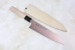 Fu-Rin-Ka-Zan ZDP-189 Wa Series Wa Santoku 190mm (7.4 Inch, Octagon Shaped Magnolia Wood Handle,FZDP-1SA)
