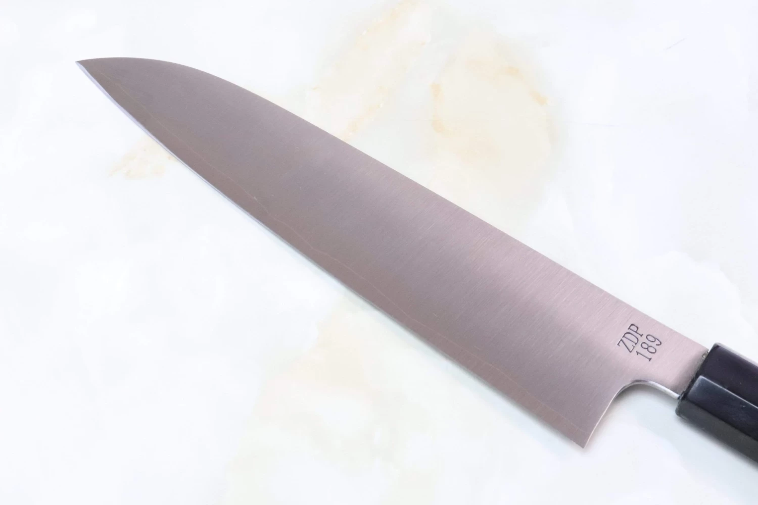 Fu-Rin-Ka-Zan ZDP-189 Wa Series Wa Santoku 190mm (7.4 Inch, Octagon Shaped Magnolia Wood Handle,FZDP-1SA) 5 Fu-Rin-Ka-Zan ZDP-189 Wa Series Wa Santoku 190mm (7.4 Inch, Octagon Shaped Magnolia Wood Handle,FZDP-1SA) - Image 5