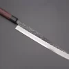 Fu-Rin-Ka-Zan Kurouchi White Steel No.2 Series Yanagiba (D Shaped Red-Sandal Wood Handle With Black Pakka Wood Ferrules, 240mm To 300mm, 3 Sizes)