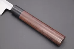 Fu-Rin-Ka-Zan Kurouchi White Steel No.2 Series Yanagiba (D Shaped Red-Sandal Wood Handle With Black Pakka Wood Ferrules, 240mm To 300mm, 3 Sizes) -Knife Sale Shop fu rin ka zan yanagiba fu rin ka zan kurouchi white steel no 2 series yanagiba d shaped red sandal wood handle with black pakka wood ferrules 240mm to 300mm 3 sizes 41749921267995 scaled