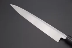 Fu-Rin-Ka-Zan Kurouchi White Steel No.2 Series Yanagiba (D Shaped Red-Sandal Wood Handle With Black Pakka Wood Ferrules, 240mm To 300mm, 3 Sizes) -Knife Sale Shop fu rin ka zan yanagiba fu rin ka zan kurouchi white steel no 2 series yanagiba d shaped red sandal wood handle with black pakka wood ferrules 240mm to 300mm 3 sizes 41749921333531 scaled