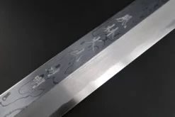 Fu-Rin-Ka-Zan Limited, Blue Steel No.2 Suminagashi Yanagiba (270mm And Yanagiba 300mm, 2 Sizes) -Knife Sale Shop fu rin ka zan yanagiba fu rin ka zan limited blue steel no 2 suminagashi yanagiba 270mm and yanagiba 300mm 2 sizes 44178287198491 scaled