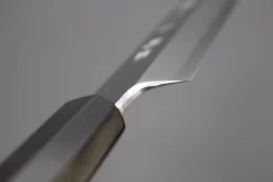 Fu-Rin-Ka-Zan Limited, Hon Kasumi White Steel No.1 Yanagiba (270mm Or 300mm, Octagonal Ebonywood Handle) 13 Fu-Rin-Ka-Zan Limited, Hon Kasumi White Steel No.1 Yanagiba (270mm Or 300mm, Octagonal Ebonywood Handle) -Knife Sale Shop fu rin ka zan yanagiba fu rin ka zan limited fso 1 hon kasumi white steel no 1 yanagiba 270mm 10 6 inch octagon shaped ebonywood handle 41797950439707 scaled