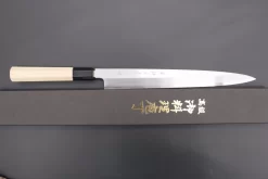 Fu-Rin-Ka-Zan Limited, (FSO-1M) Hon Kasumi White Steel No.1 Yanagiba 270mm (10.6 Inch, Octagon Shaped Magnolia Wood Handle) -Knife Sale Shop fu rin ka zan yanagiba fu rin ka zan limited fso 1m hon kasumi white steel no 1 yanagiba 270mm 10 6 inch octagon shaped magnolia wood handle 41797959876891 scaled