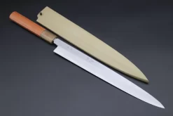 Fu-Rin-Ka-Zan Limited,Hon Kasumi White Steel No.1 FSO-1Q Yanagiba 300mm (11.8 Inch, Octagonal Quincewood Handle)