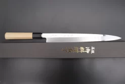 Fu-Rin-Ka-Zan Limited, Hon Kasumi Blue Steel No.1 Yanagiba 300mm (Perfectly Mirror Polished Blade, 11.8 Inch, FSO-66) -Knife Sale Shop fu rin ka zan yanagiba fu rin ka zan limited hon kasumi blue steel no 1 yanagiba 300mm perfectly mirror polished blade 11 8 inch fso 66 44178723701019 scaled