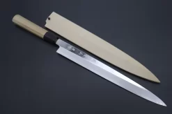 Fu-Rin-Ka-Zan Limited, Hon Kasumi Blue Steel No.1 Yanagiba 300mm (Perfectly Mirror Polished Blade, 11.8 Inch, FSO-66)