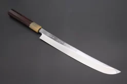Fu-Rin-Ka-Zan Limited, Solid VG-10 Special Order Made FSO-78 "SABER" Yanagiba 270mm (10.6 Inch, Perfectly Mirror Polished, Octagonal Ebonywood Handle) -Knife Sale Shop fu rin ka zan yanagiba fu rin ka zan limited solid vg 10 special order made fso 78 saber yanagiba 270mm 10 6 inch perfectly mirror polished octagonal ebonywood handle 44975922938139 scaled