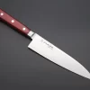 Fujiwara Kanefusa FKM Series Gyuto (150mm To 300mm, 6 Sizes, Wine Color Pakka Wood Handle))